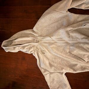 Gray Zip-Up Hoodie